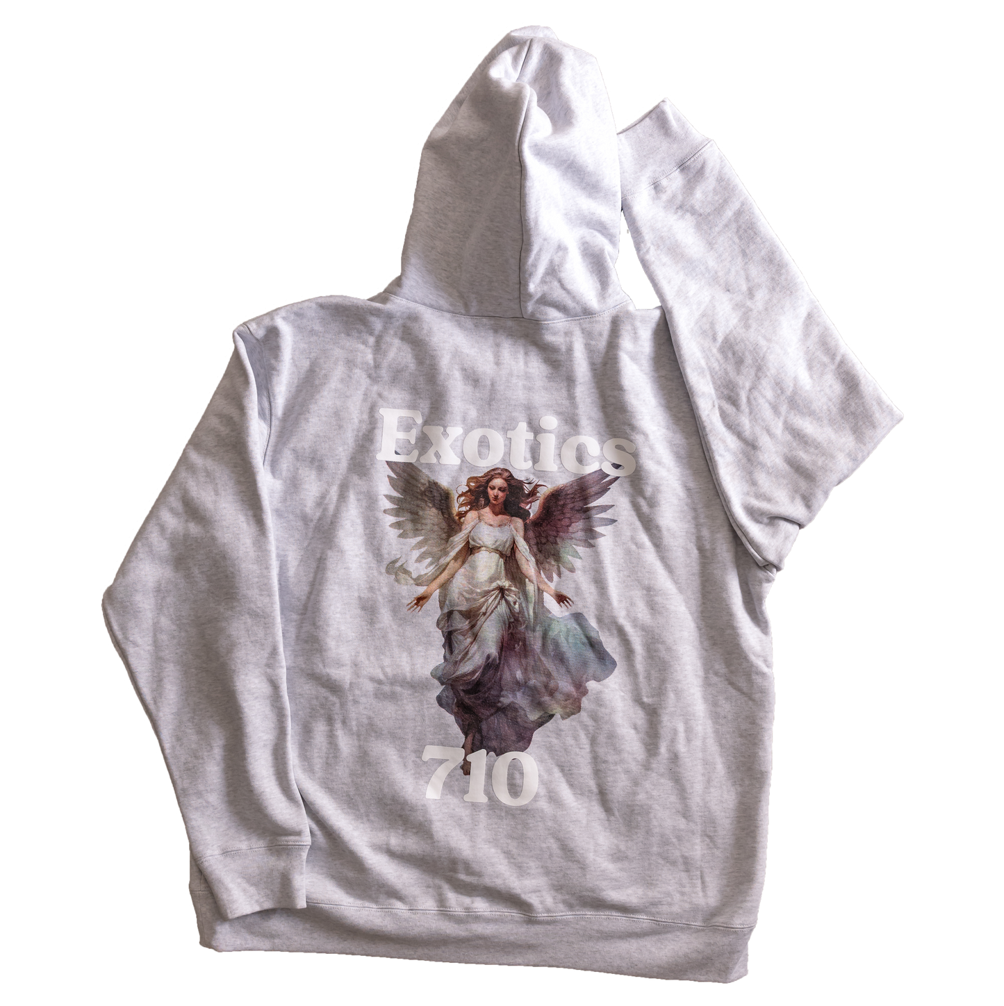 Grey Angel Hoodie