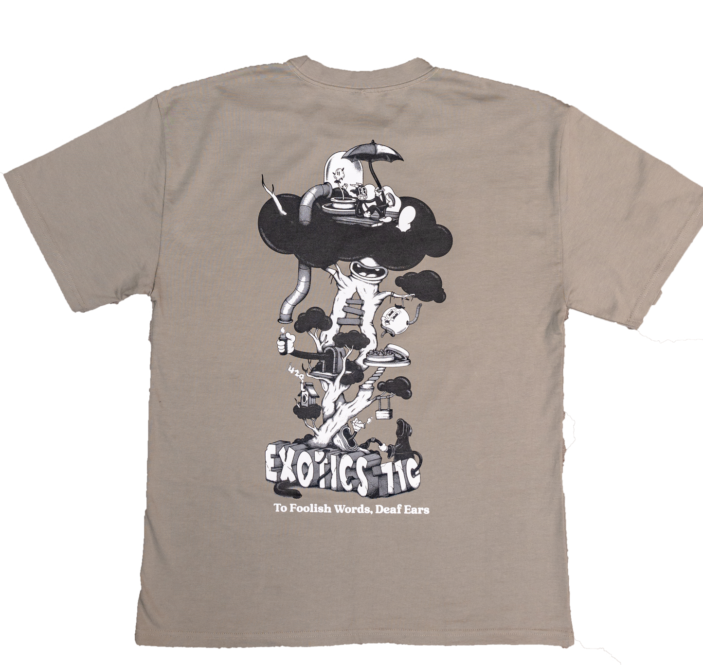 Olive Green Tree T-Shirt